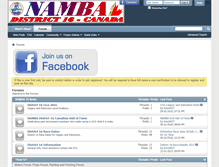 Tablet Screenshot of namba16.ca